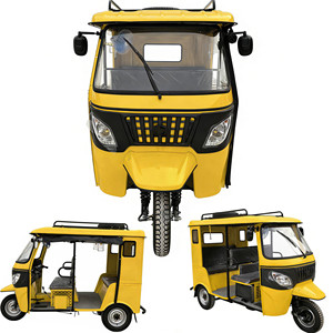 Motocicleta <span class=keywords><strong>Bajaj</strong></span> de 250cc con Motor de Gasolina, Triciclo Motorizado de 3 <span class=keywords><strong>Ruedas</strong></span>, Tipo Boda Boda de Carrocería Abierta - Product Image 1