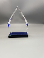 Clear Diamond Impress Acryl Award Klare Acryl-Trophäe Kunden spezifisches Logo Medal las Deportivas Award Medaille China Medaillen Basis AM-33