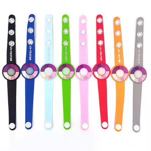 Commercio all'ingrosso su misura all'aperto <span class=keywords><strong>UV</strong></span> Tester Silicone braccialetti di colore che cambiano famiglia braccialetti di gomma promozionali all'aperto <span class=keywords><strong>UV</strong></span> - Product Image 2