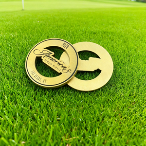 Bán Buôn Tùy Chỉnh Cá Nhân Hollow Thư Hình Dạng Bóng Golf Đánh Dấu Tùy Chỉnh Mềm Men Bóng Đánh Dấu Độc Đáo Tùy Chỉnh Golf Quà Tặng - Product Image 2