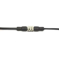 OEM Étanche IP68 IP67 Circulaire Automobile Électrique 30cm Câble M12 Connecteur 4 broches pour l'automatisation industrielle