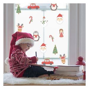 Pegatinas de Vinilo Personalizadas para Ventanas de Halloween con Diseño de Espantapájaros y Calabaza, Decoración de Halloween, Adhesivo Removible para Ventanas - Product Image 3