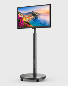 Écran LCD intelligent portable de 32 pouces avec batterie, écran tactile intégré, Android 13 OS, caméra 1080P, double usage, sur table ou vertical - Product Image 1