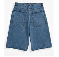 Shorts en jean pour hommes, fabrication sur mesure, logo imprimé, longueur genou, shorts en jean décontractés d'été, coton, chino, cargo