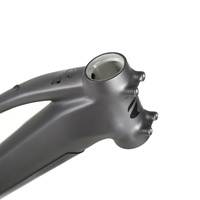 Cadre de vélo de montagne à assistance électrique à transmission intermédiaire en alliage d'aluminium CYCTRAC EC1, roues de 16 pouces, compatible avec le moteur Bafang et le boîtier de batterie