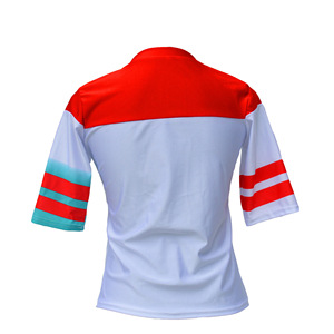 Suicide Squad Harley-Quinn Monster chaqueta camiseta Harley-Quinn disfraz mujeres niños bordado Halloween Cosplay disfraz guantes - Product Image 5