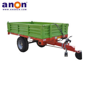 <span class=keywords><strong>ANON</strong></span>-remorque benne Offre Spéciale approuvée CE, 4 tonnes 7C-4/7CX-4, tracteur agricole à double essieu, remorque à benne basculante - Product Image 2