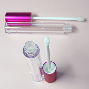 Hot Style Premium PETG Lip Gloss Containers Custom Logo Empty Tube Packaging <b>Screw</b> Cap <b>Flat</b> Pattern Screen Printing Surface - Product Image 4