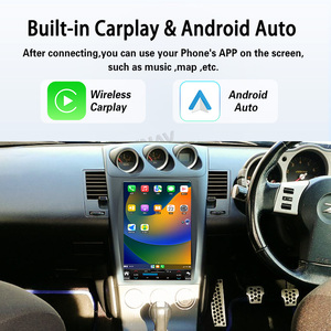 Autoradio 12.1 pouces pour Nissan 350Z 2002-2007 LHD et RHD, écran tactile, autoradio stéréo, CarPlay sans fil, unité radio tablette - Product Image 3