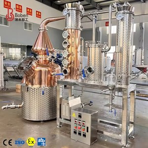 Alambic en cuivre Boben 500L/1000L, équipement de distillation hybride multifonction - Product Image 4