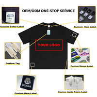 T-shirt basique neutre à col rond et manches courtes Sweethoney OEM, épaules tombantes, surdimensionné, logo personnalisé, t-shirts pour hommes