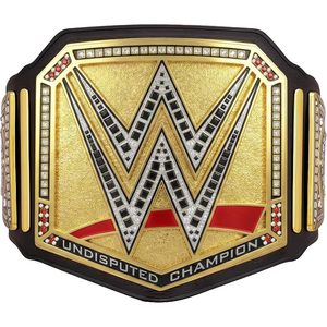Réplica del Cinturón de Campeonato Indiscutible WELL PERFORM, Cinturón de Campeonato Mundial de Lucha Libre - Talla Adulto - 5mm - Product Image 3