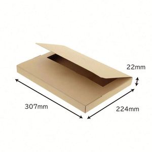 Manufacturer Custom Thick Vintage Kraft Paper T-Shirt Postcard Set Hollow Card Sleeve Empty <b>Envelope</b> <b>Box</b> - Product Image 2