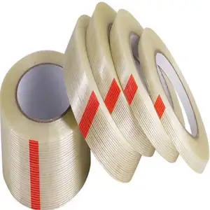 Groothandel Glasvezel Strapping Tape Waterdichte Multifunctionele Sterke Filament Strapping Tape