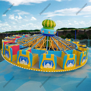<span class=keywords><strong>Manège</strong></span> Carrousel Volant Dansant Extérieur pour Parc d'Attractions, Capacité 24 Personnes, Puissance 15 kW, En Promotion - Product Image 2