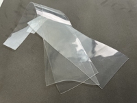 Film EVA souple transparent super clair de couleur personnalisée de 0.3mm pour film d'emballage, sac cosmétique, trousse à crayons