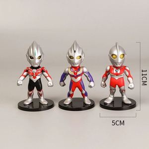 6ชิ้นอะนิเมะอุลตร้าแมน taro รูปมอนสเตอร์สำหรับเด็กผู้ชายเล่นบ้านของขวัญน่ารักสำหรับเด็กของเล่นบอล - Product Image 3