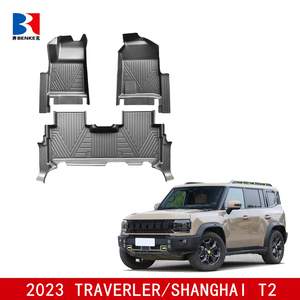 Factory Custom 5D <b>TPE</b> Rubber Eco-friendly Waterproof Anti Slip 5D Car Floor Mats 4 Pieces for CHERY JETOUR TRAVERLER T2 2023 - Product Image 2