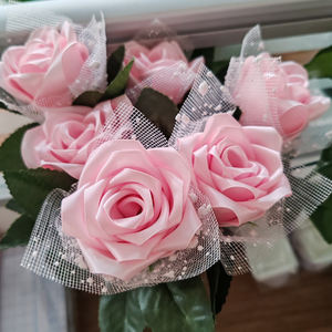 <span class=keywords><strong>ริบบิ้น</strong></span>ซาตินโพลีเอสเตอร์สำหรับดอกกุหลาบสี196 4ซม. 38มม. 1.5 "100หลาต่อม้วน100% - Product Image 6