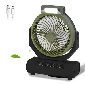 Hot Selling Outdoor Fan AC DC Portable Ventilador Rechargeable Air Coolers Stand Electric Fan for Camping Solar 16 Inch 12V Usb