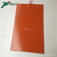 Elément chauffant en silicone 220 volts Tapis chauffant en silicone