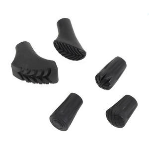 Puntas de Goma para Bastones de Trekking, Tapas Antideslizantes para Bastones de Senderismo, Repuestos para Bastones de Trekking y Caminatas al Aire Libre - Product Image 2