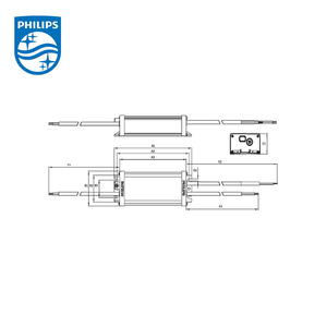 ไดรเวอร์ LED รุ่น PHILIPS Xitanium LITE Prog แบบแยกอิสระ Xi LP 250W 0.3-1.05A S1 <span class=keywords><strong>WL</strong></span> I215 9290 033 89180 - Product Image 3