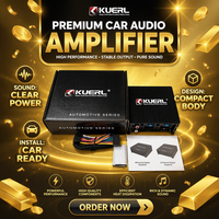 Nouvel amplificateur audio de voiture avec processeur DSP 4 voies pour écran Android grand format