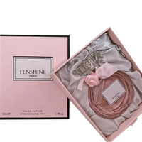 Boîte cadeau personnalisée de luxe pour huiles essentielles d'aromathérapie et crème pour les yeux, avec doublure en satin et éponge