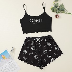 Nouvel ensemble de pyjama Eclipse MOON CHILD avec imprimé lettres - Vente en gros usine - Product Image 3