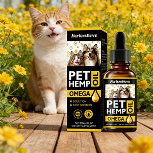 Huile de chanvre PET <span class=keywords><strong>pour</strong></span> l'exportation transfrontalière, gouttes de 60 ml, <span class=keywords><strong>complément</strong></span> <span class=keywords><strong>alimentaire</strong></span>, vente directe d'usine, prise en charge de l'OEM - Product Image 4