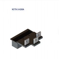 Connecteur fixe de circuit principal 400A XCT9-3-400A de type extractible pour appareillage de distribution d'énergie MCC