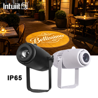 Proyector Gobo LED de 60W, Placa Gobo Magnética, Luz con Logotipo Personalizado, IP65 Impermeable, Regulable, Proyector de Publicidad para Exteriores