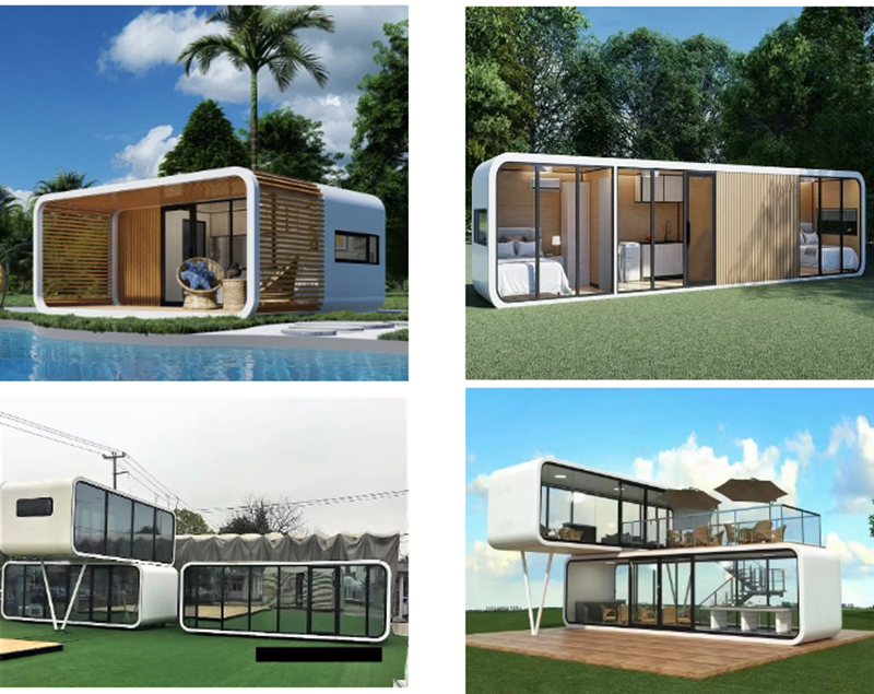 Customization Bespoke Apple Cabin Prefab Portable Apple Cabin Mobile House Bedroom Bathroom  Kitchen - Image 4