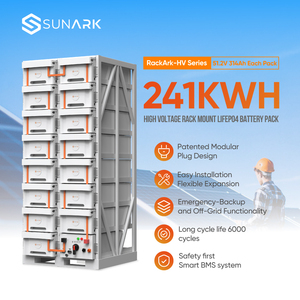 Systèmes de stockage d'énergie solaire Sunark haute tension 100 kW 150 kWh 200 kWh avec batterie au lithium intégrée pour applications d'alimentation mobile - Product Image 1
