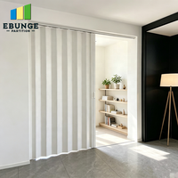 Paravent accordéon en aluminium, cloison pliante rétractable pour un espace intérieur flexible