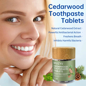 OEM Cedarwood compresse dentifricio masticabile a base di erbe dentifricio naturale con idrossiapatite Premium cura orale - Product Image 2