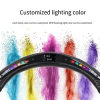 Volants Haut de Gamme pour BMW F20 F30 F32 F31 F36 F11 E70 E90 E71 M6 M3 X1 X2 X3 X4 X5 X6 Volant LED en Fibre de Carbone