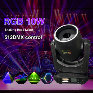 ไฟเวทีแบบเคลื่อนย้ายได้ 10W RGB DMX512 ระดับมืออาชีพ สำหรับคอนเสิร์ต การแสดงสด และสถานที่จัดงาน - Product Image 6