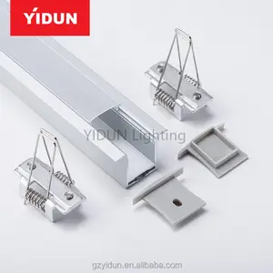 Yidun Verlichting Bestseller Plafond Mount Clips Licht Strip Profielen Met Opal Cover