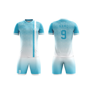 Camiseta de Fútbol Estampada a Color Más Vendida, Oferta Especial, 100% Poliéster, Ropa de Fútbol Cómoda para Clubes, Nombres de Equipos Personalizados - Product Image 3