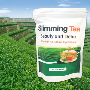 OEM &amp; Private Label Hot Sale Organic Herbal <strong>Slimming</strong> <strong>Tea</strong> with Vitamins for Adults Beauty Weight Loss Gift Pack - Product Image 2