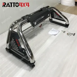 Ratto Best Quality Hot Sale Stainless Steel 304 Sport Bar Roll Bar For 4x4 Pick Up Truck Toyota Revo
