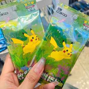 Popular Original Pokémon 151C Trip Versión China 2025 Brilliant Stars TCG Juego de Cartas Coleccionables de Papel Multijugador <span class=keywords><strong>Booster</strong></span> - Product Image 6
