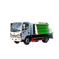 Camion de lutte contre la poussière Dongfeng Dolica 7m Diesel 4x2 Euro 6 avec canon à eau et arroseur, zone de pulvérisation 12-16m pour l'assainissement
