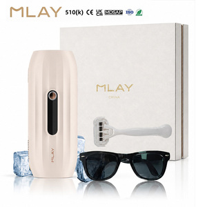 Épilateur <span class=keywords><strong>laser</strong></span> portable <span class=keywords><strong>professionnel</strong></span> MLAY T15 pour usage domestique, refroidissement par glace, épilation IPL indolore pour femmes et hommes - Product Image 1