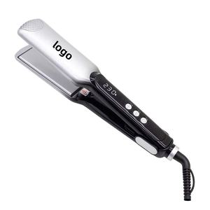 Plancha <span class=keywords><strong>de</strong></span> Pelo Profesional LCD con Cerámica Personalizada, Plancha Eléctrica LED para el Cuidado del <span class=keywords><strong>Cabello</strong></span>, Nuevo Diseño para Uso en Hoteles - Product Image 4