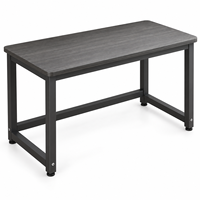 Bureau d'ordinateur industriel personnalisable en gros, bureaux d'écriture en bois peu encombrants, robustes, durables et stables pour le bureau industriel