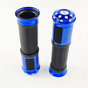 ปลอกแฮนด์มอเตอร์ไซค์ Qiangye ทำจากอลูมิเนียมอัลลอยด์สีสันสดใส พร้อมยางเสริม สำหรับจักรยานไฟฟ้าและมอเตอร์ไซค์ - Product Image 4