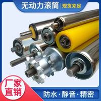 Rouleaux, pignons et tambours en acier inoxydable galvanisé pour lignes de production, disponibles sur mesure.